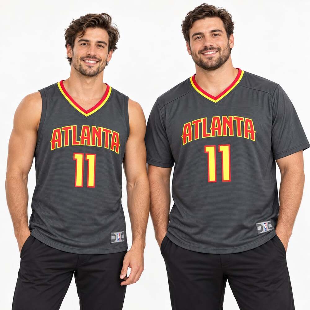 NWT Trae Young Atlanta Hawks Fanatics Jersey Bundle L & XL